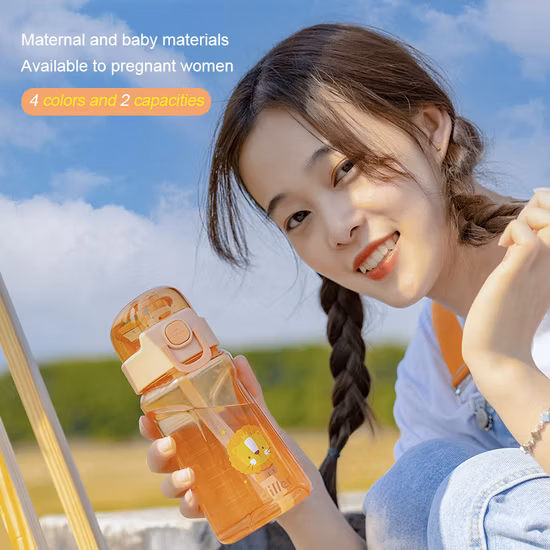 ストラップ付き卸売 BPA フリー ポータブル トライタン フリー ウォーター ボトル